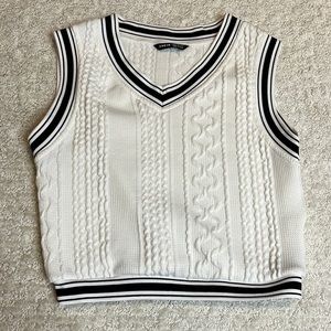 shein, sweater vest